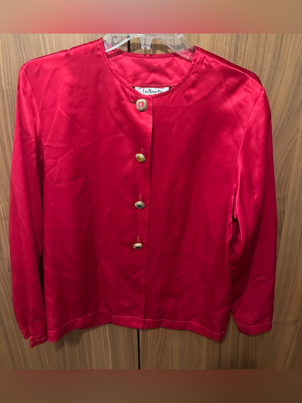 Talbots Petite Collection Vintage Silk Blouse